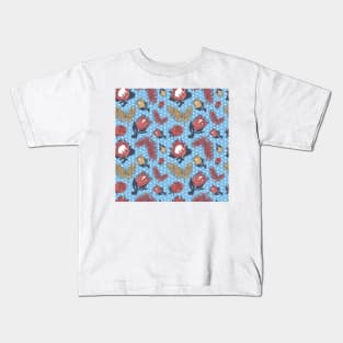 Australian Native Florals Kids T-Shirt